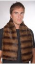 Petit-gris fur scarf